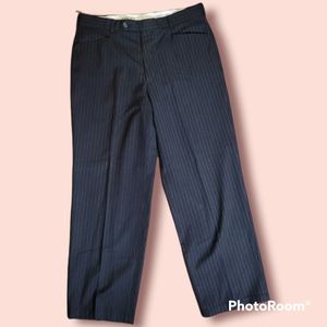 3 for $10 - Geoffrey Beene Slacks Dress Pants Pinstripe 34W 30L
